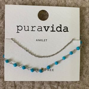 New! Pura Vida Anklet